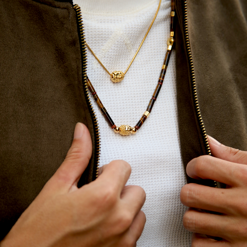 Beaded Necklaces for Men - Up to 67% off | Lyst UK